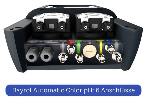Dosieranlage Bayrol Automatic Chlor pH mit 6 Anschlüssen