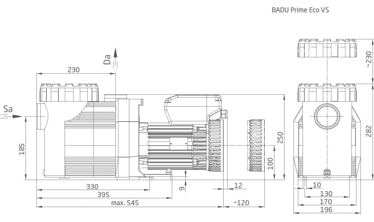 Badu Prime Eco VS Pool Umwälzpume - Poolstark.de